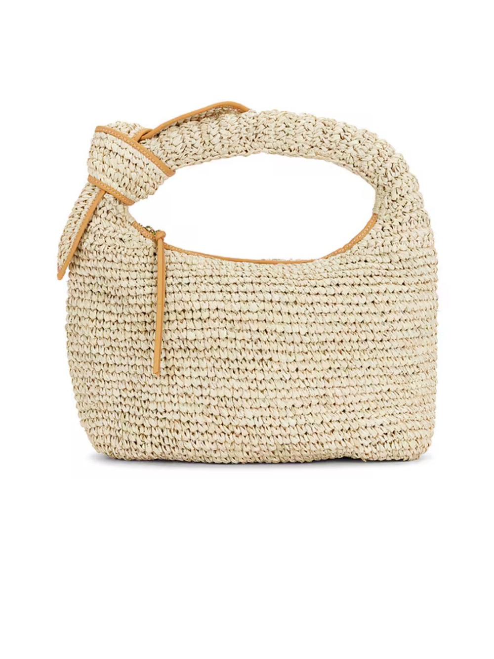 POOLSIDE| The Josie Shoulder Bag in Mixed Natural Raffia| Revolve